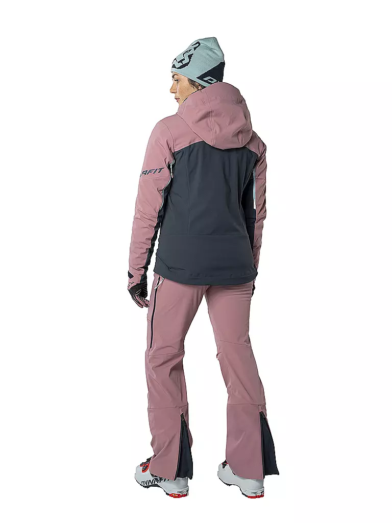 DYNAFIT | Damen Touren Softshelljacke Radical Hoodie | Rose