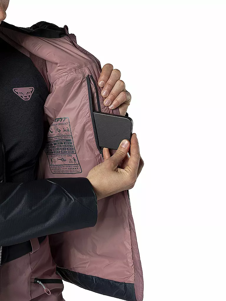 DYNAFIT | Damen Touren Softshelljacke Radical Hoodie | Rose