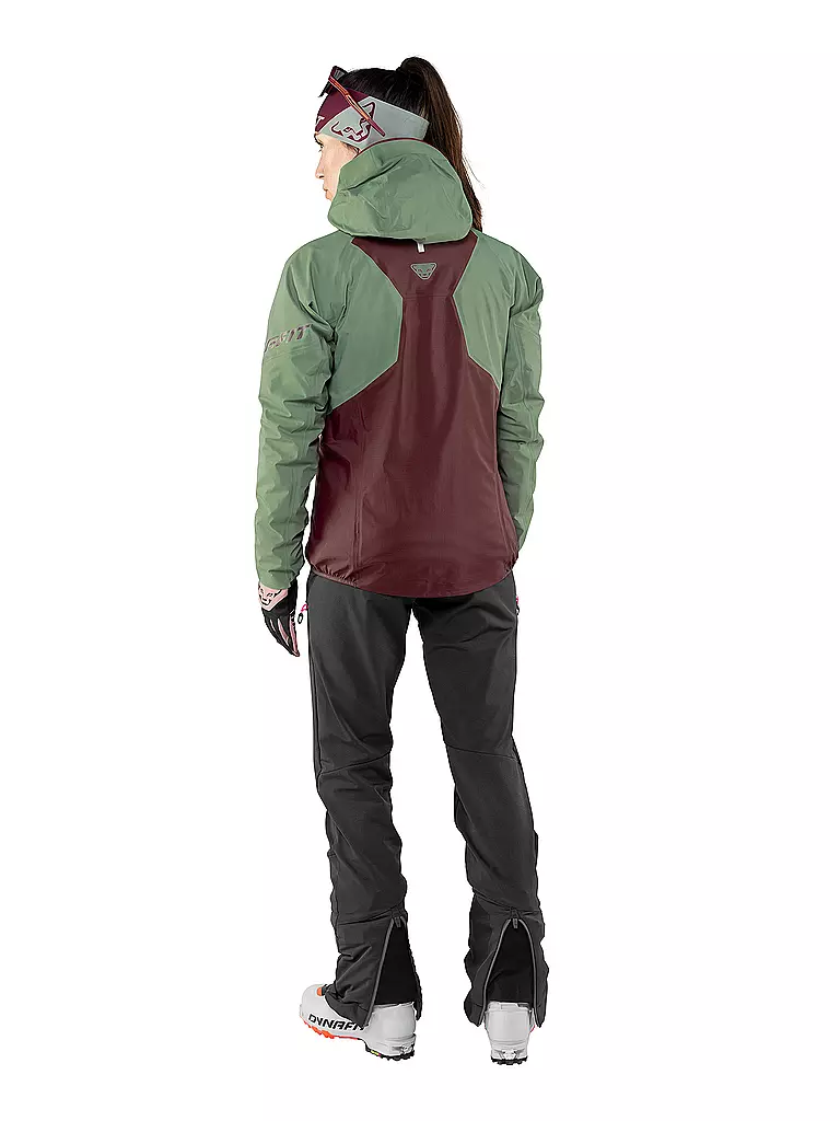 DYNAFIT | Damen Tourenjacke TLT GORE-TEX® | Rouge foncé