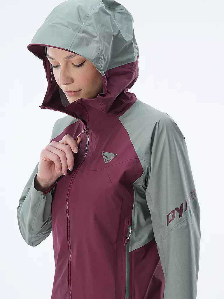 DYNAFIT | Damen Wanderjacke Transalper GTX | Rouge foncé