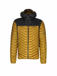 DYNAFIT | Herren Isojacke Ridge Ultralight Down Hoodie | Moutarde