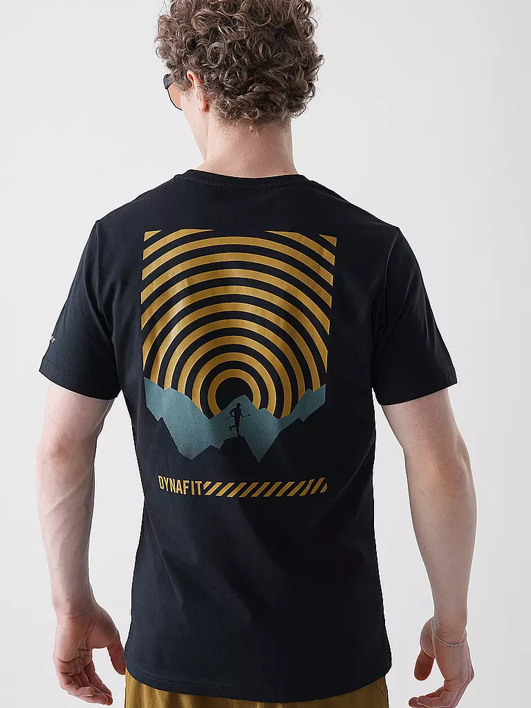 DYNAFIT | Herren T-Shirt 24/7 Graphic | Noir