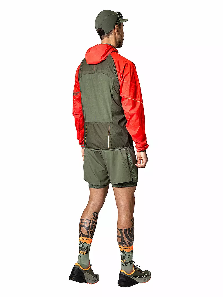 DYNAFIT | Herren Windjacke Alpine Wind Hoodie | Orange