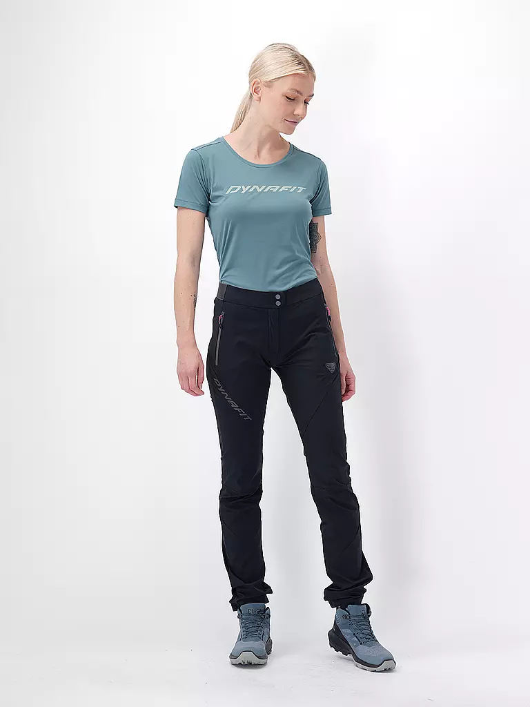 DYNAFIT | Pantalon de randonnée femme Transalper Light Dynastretch | Noir