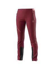 DYNAFIT | Pantalon de ski de randonnée femme Speed Dynastretch | Rouge foncé