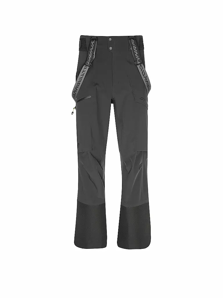 DYNAFIT | Pantalon de ski de randonnée homme Tigard 3L Stretch avec bretelles | Noir