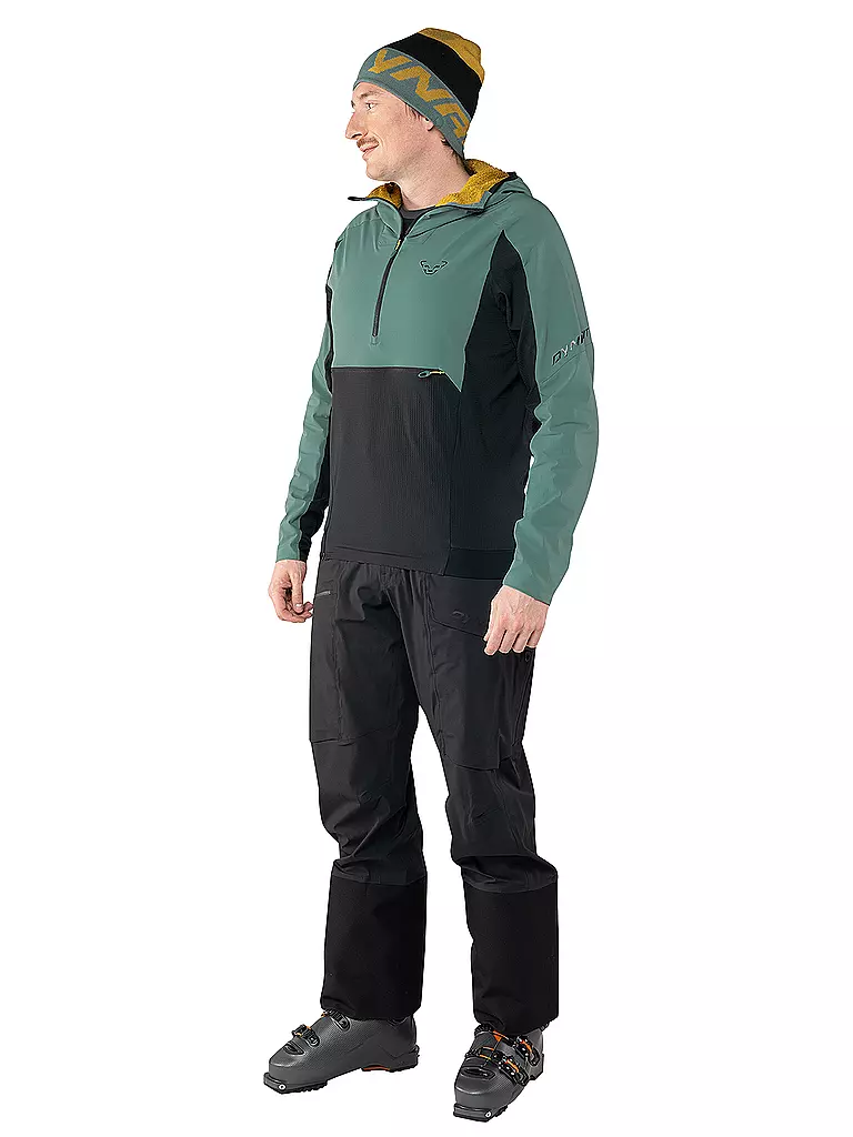 DYNAFIT | Pantalon de ski de randonnée homme Tigard 3L Stretch avec bretelles | Noir