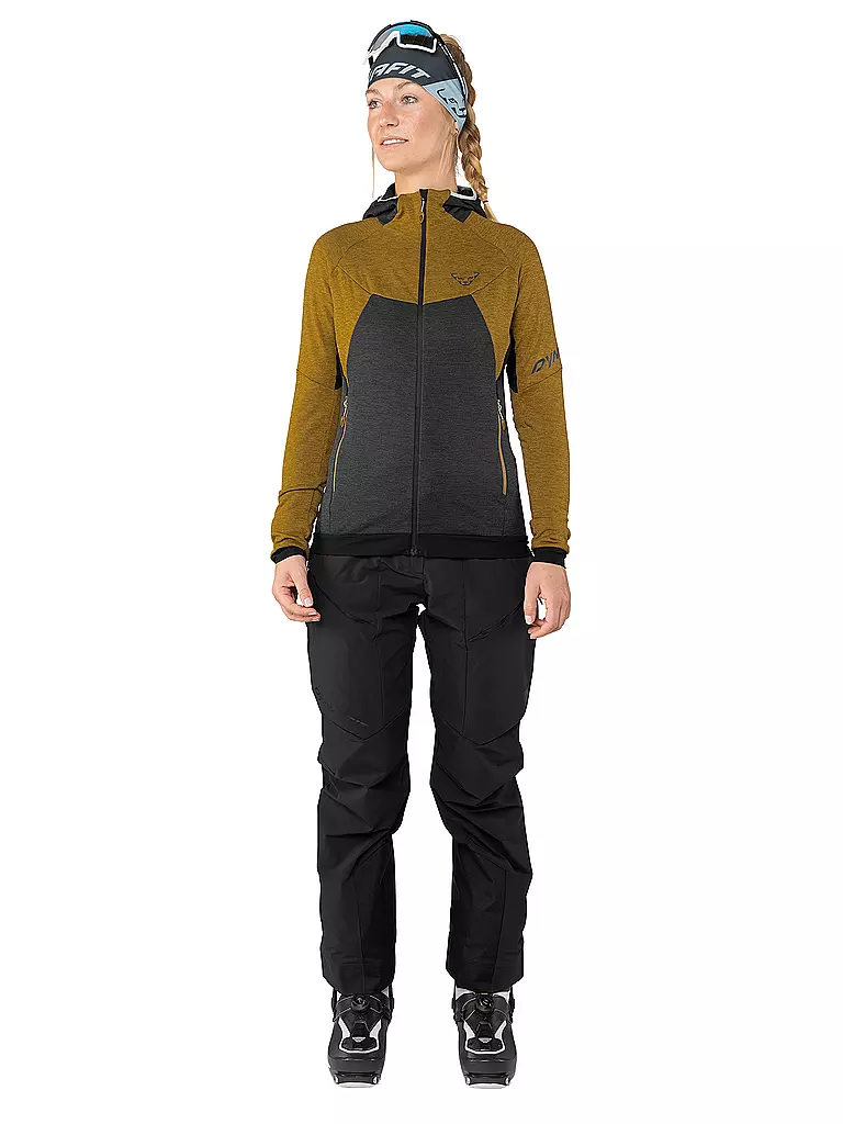DYNAFIT | Pantalon de ski de randonnée softshell femme Ridge DST | Noir