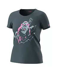 DYNAFIT | T-shirt Blacklight femme | Gris