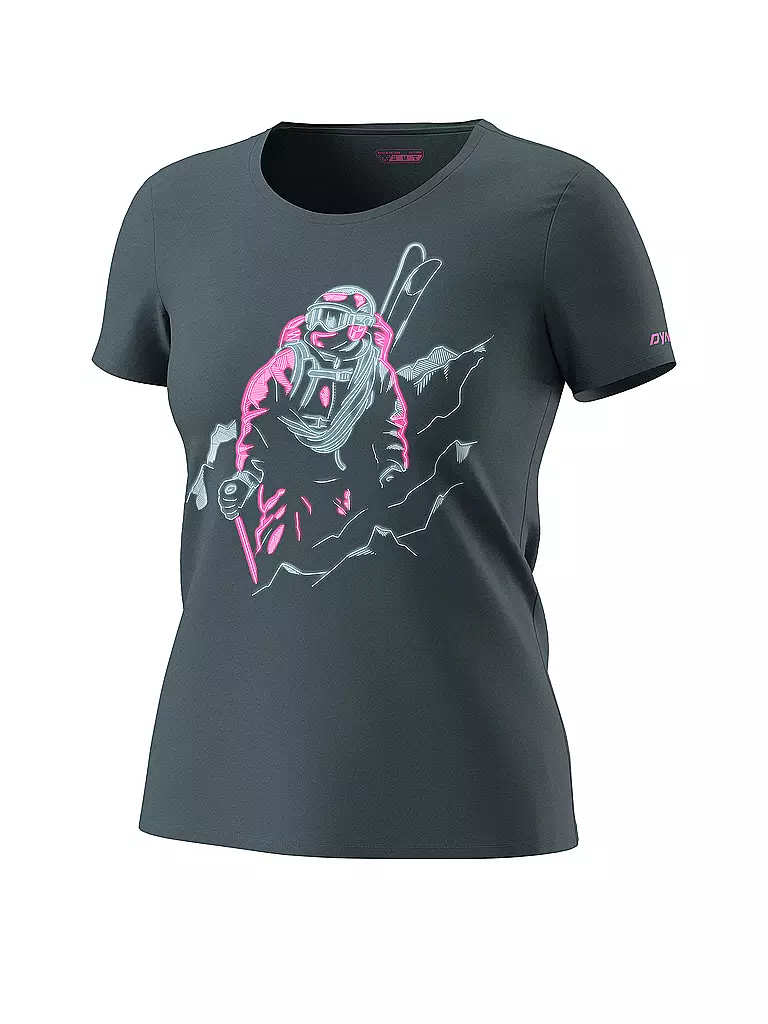 DYNAFIT | T-shirt Blacklight femme | Gris