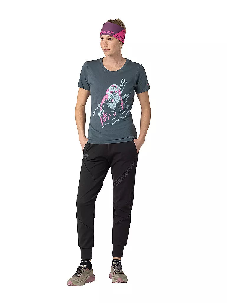 DYNAFIT | T-shirt Blacklight femme | Gris