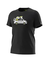 DYNAFIT | T-shirt de randonnée graphique pour hommes | Noir