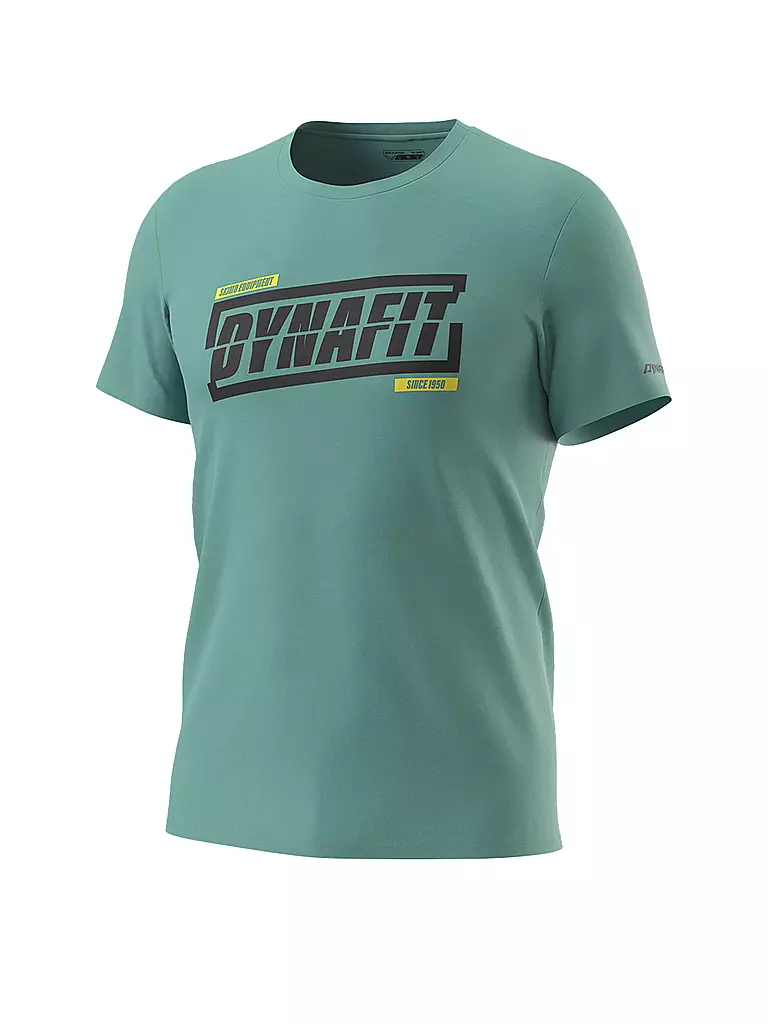 DYNAFIT | T-shirt de randonnée graphique pour hommes | Pétrole