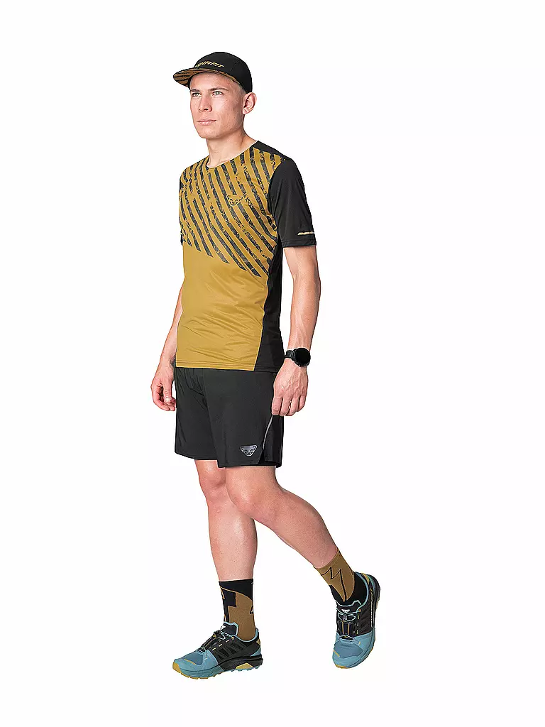 DYNAFIT | T-shirt de sport Alpine pour hommes | Moutarde