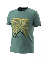 DYNAFIT | T-shirt de sport homme Transalper Graphic | Pétrole