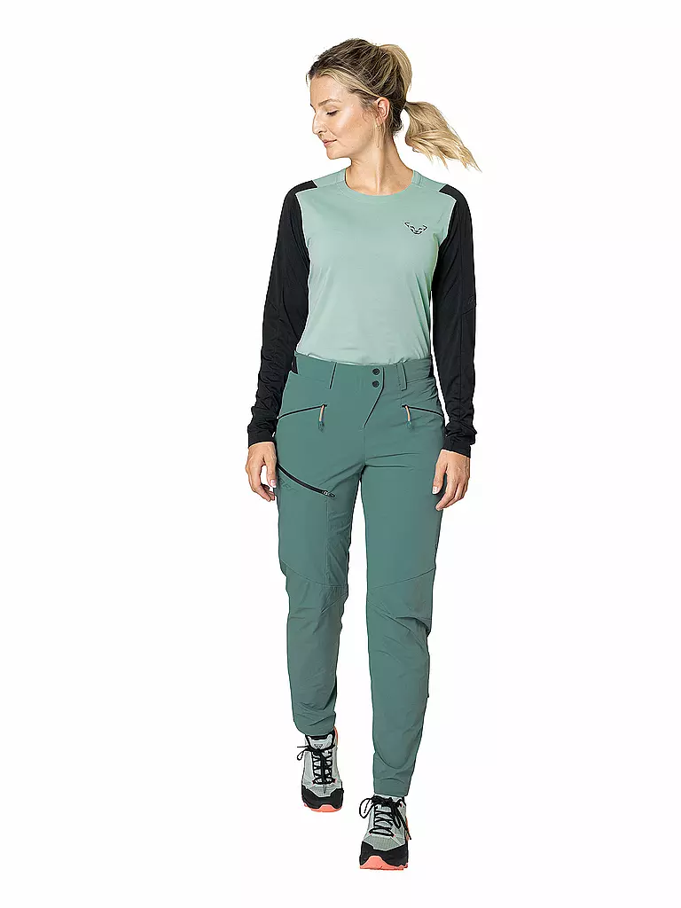 DYNAFIT | T-shirt de sport Transalper pour femmes | Vert clair