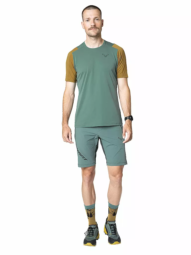 DYNAFIT | T-shirt de sport Transalper pour homme | Pétrole
