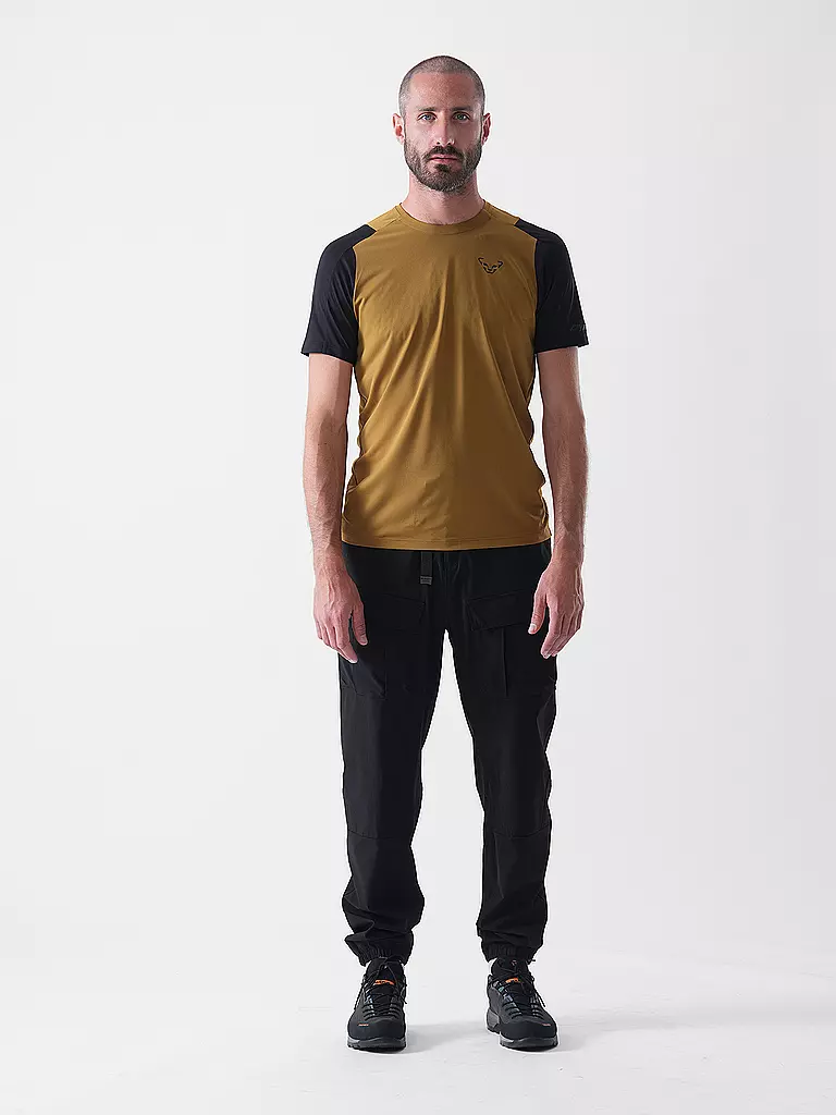 DYNAFIT | T-shirt de sport Transalper pour homme | Or