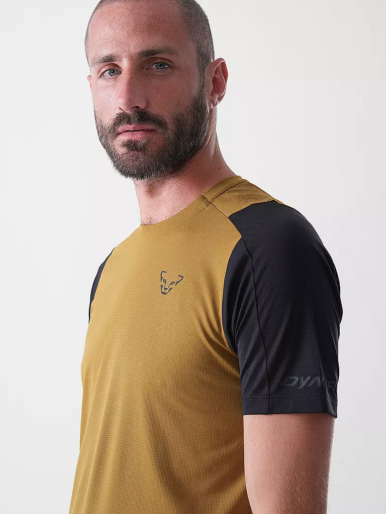 DYNAFIT | T-shirt de sport Transalper pour homme | Or