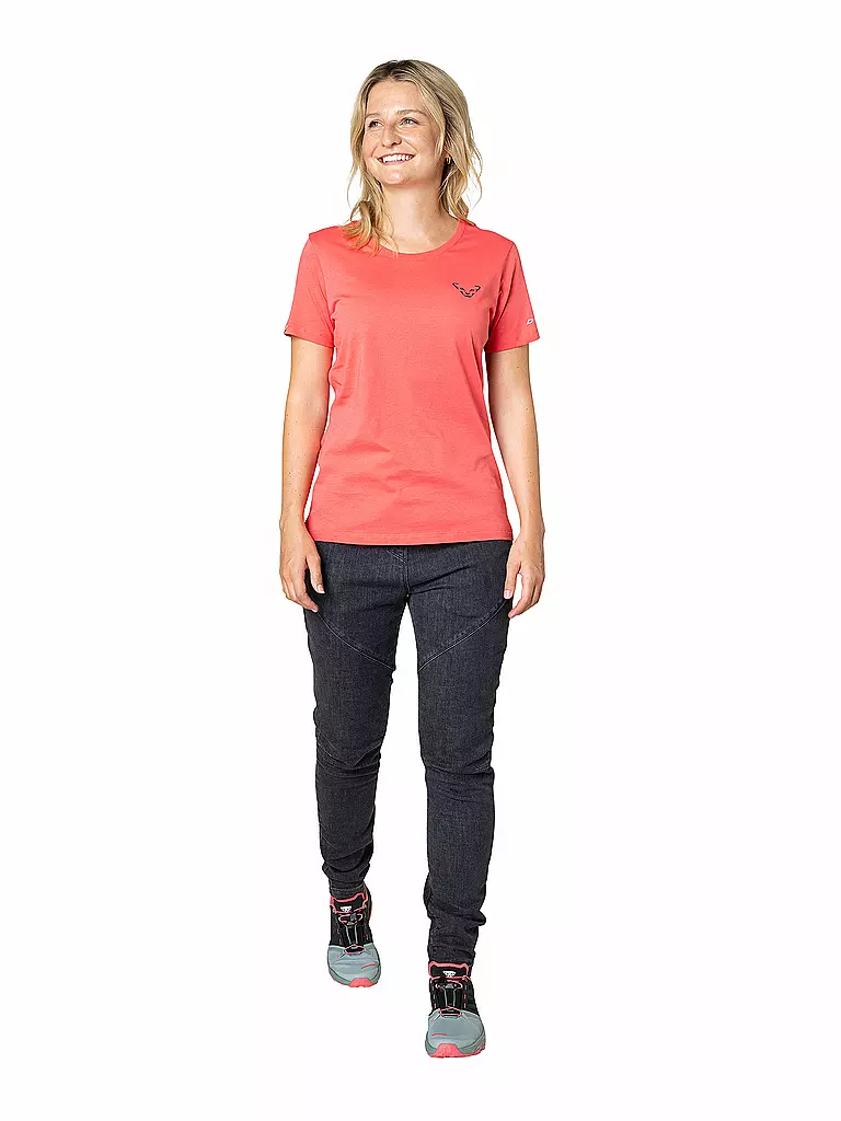 DYNAFIT | T-shirt graphique 24/7 pour femmes | Corail