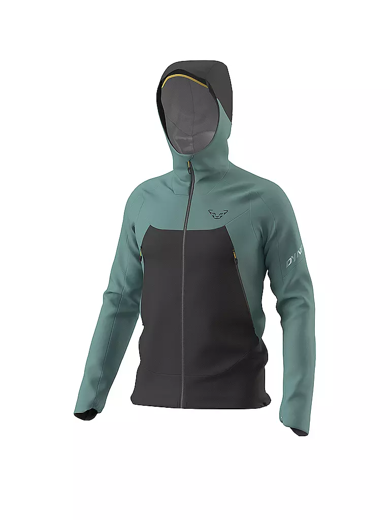 DYNAFIT | Veste de randonnée homme Transalper 3L à capuche | Pétrole