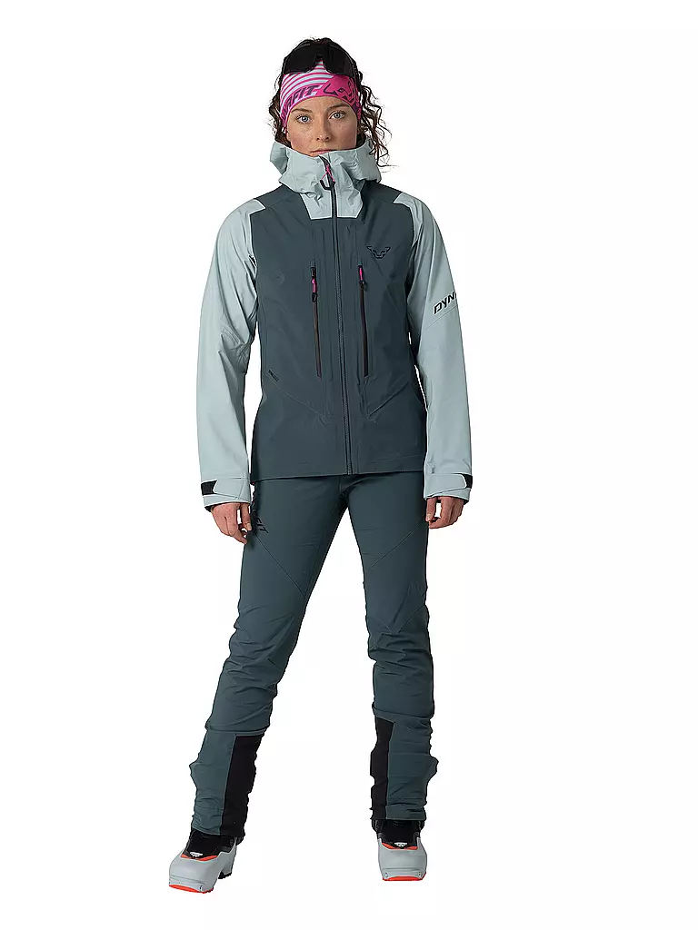 DYNAFIT | Veste de randonnée pour femme Blacklight 3L à capuche | Bleu clair