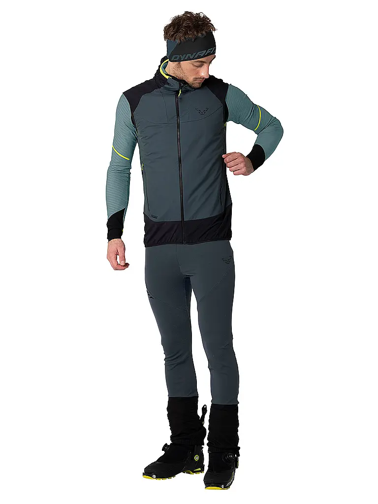 DYNAFIT | Veste de randonnée pour homme Mezzalama Polartec® Alpha® | Pétrole