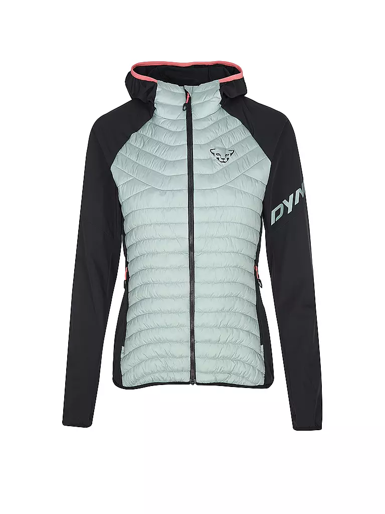 DYNAFIT | Veste hybride isolante pour femme Transalper à capuche | Vert clair