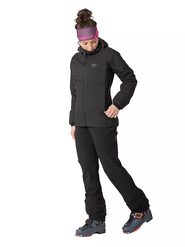 DYNAFIT | Veste isolante Blacklight Primaloft® à capuche pour femmes | Noir