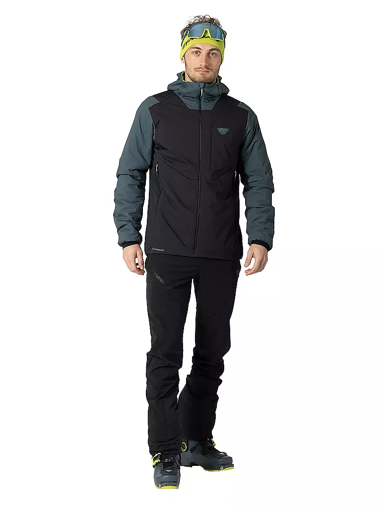 DYNAFIT | Veste isolante de ski de randonnée pour homme Blacklight Primaloft® à capuche | Pétrole