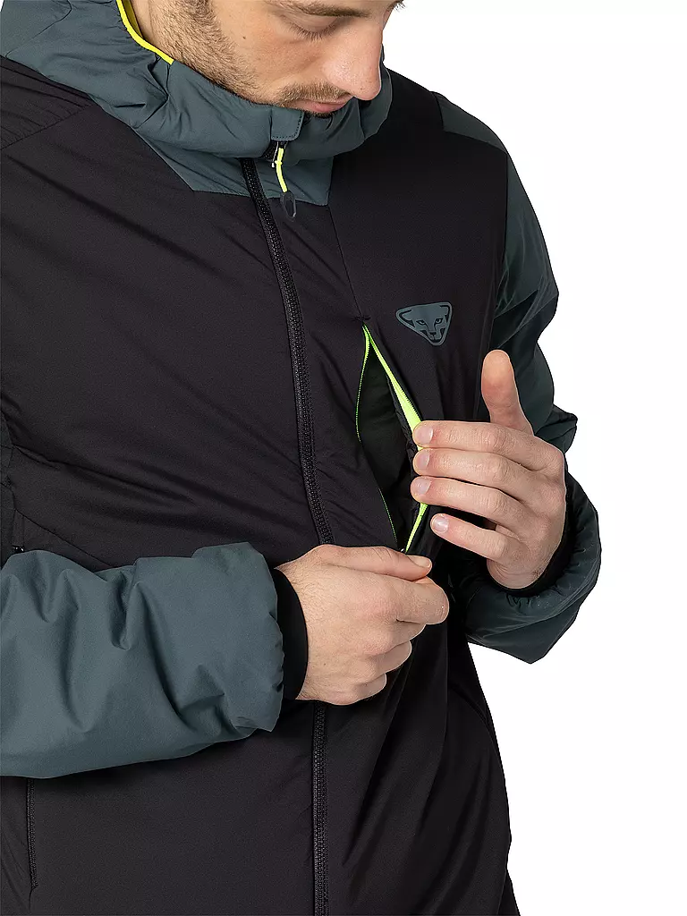 DYNAFIT | Veste isolante de ski de randonnée pour homme Blacklight Primaloft® à capuche | 