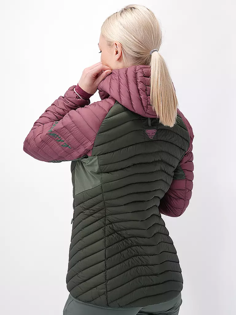 DYNAFIT | Veste isolante femme Radical Down RDS à capuche | Rose