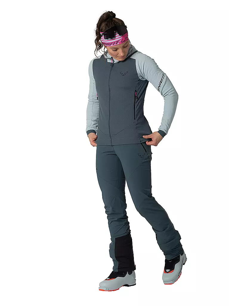 DYNAFIT | Veste polaire femme Blacklight Thermal Hoodie | Bleu clair