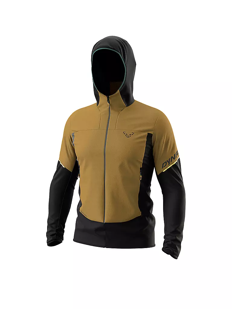 DYNAFIT | Veste polaire homme Traverse Alpha à capuche | Moutarde