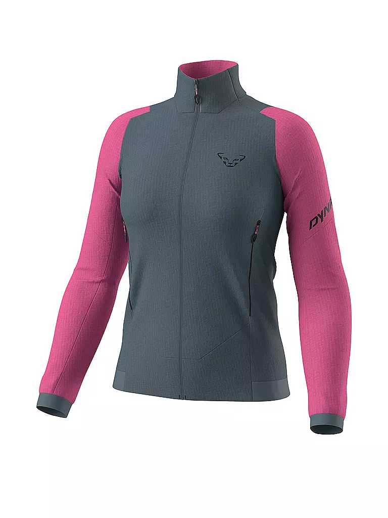 DYNAFIT | Veste polaire thermique à capuche Blacklight pour femmes | Gris