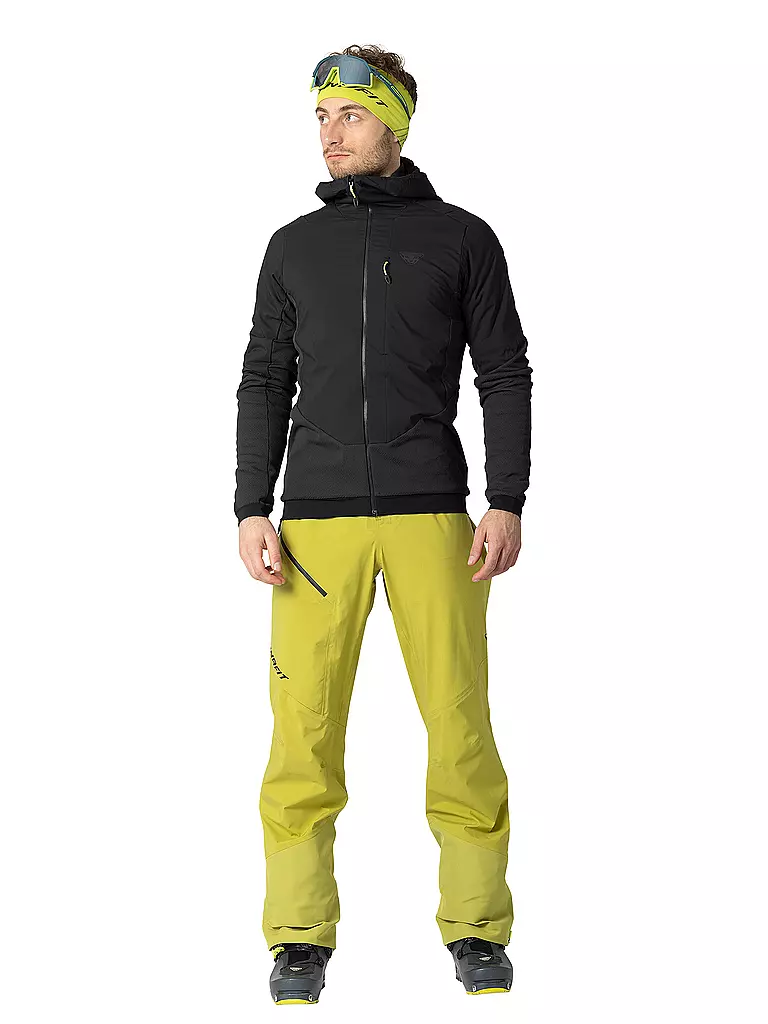 DYNAFIT | Veste polaire thermique à capuche Blacklight pour homme | Noir