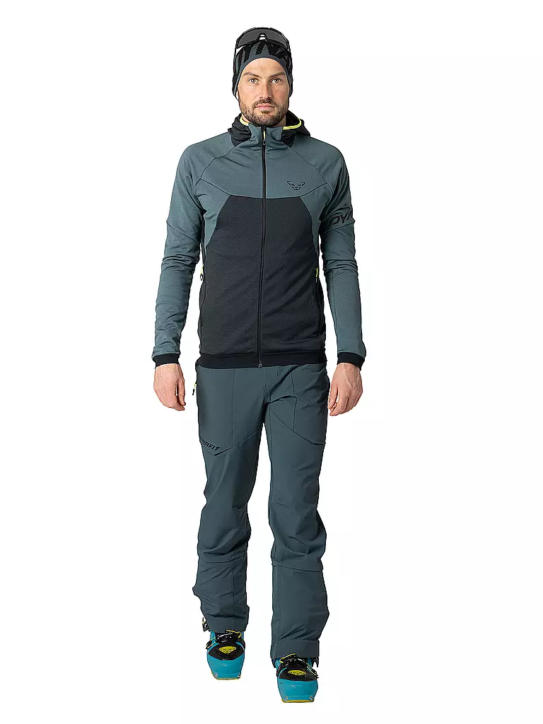 DYNAFIT | Veste polaire thermique Tour Wool pour homme | Pétrole