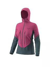 DYNAFIT | Veste softshell de randonnée pour femme Blacklight Hoodie | Rose vif