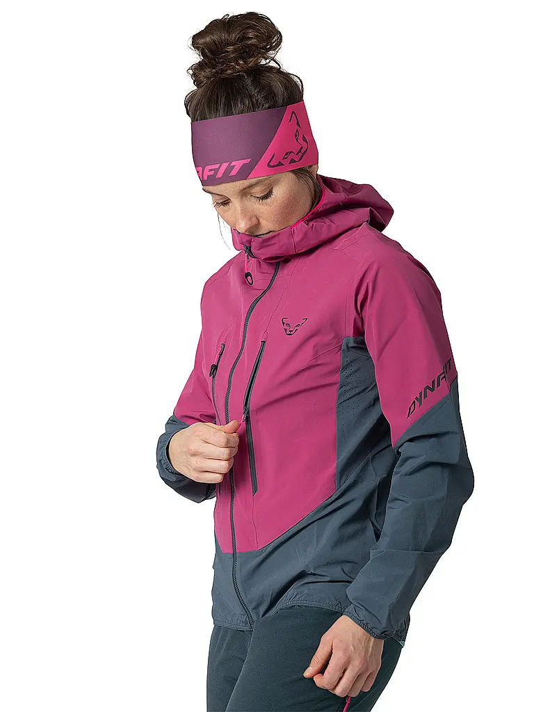 DYNAFIT | Veste softshell de randonnée pour femme Blacklight Hoodie |