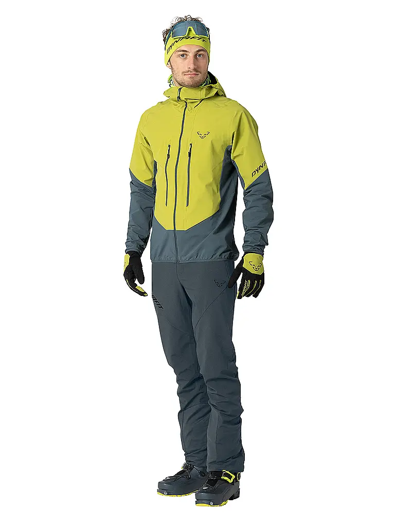 DYNAFIT | Veste softshell de randonnée pour homme Blacklight à capuche | Or