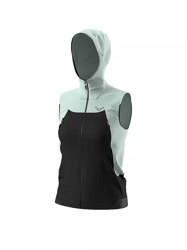 DYNAFIT | Veste Softshell Femme Transalper DST à Capuche | Vert clair