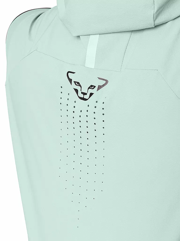 DYNAFIT | Veste Softshell Femme Transalper DST à Capuche | Vert clair