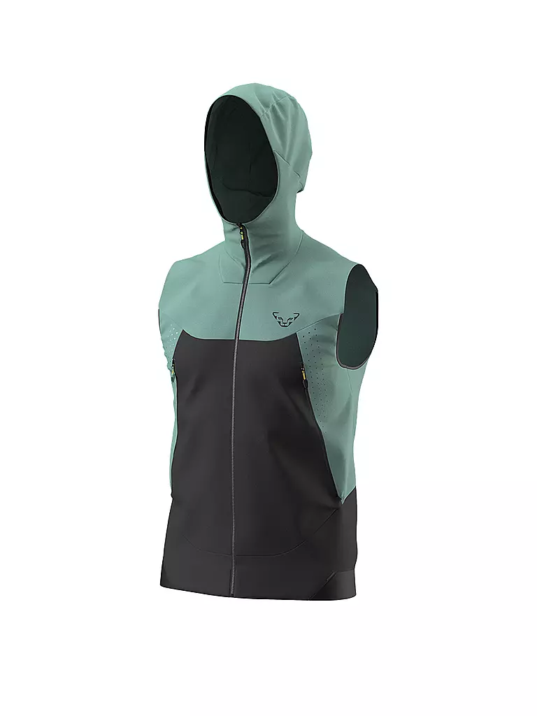 DYNAFIT | Veste softshell homme Transalper DST à capuche | Pétrole