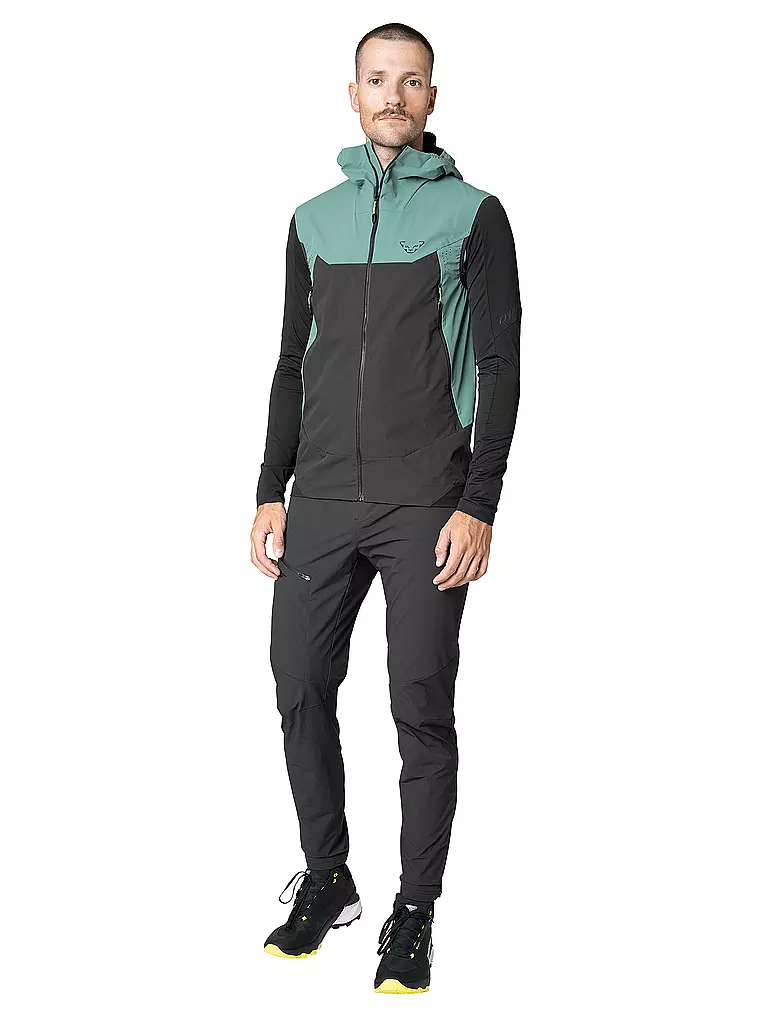 DYNAFIT | Veste softshell homme Transalper DST à capuche | Pétrole