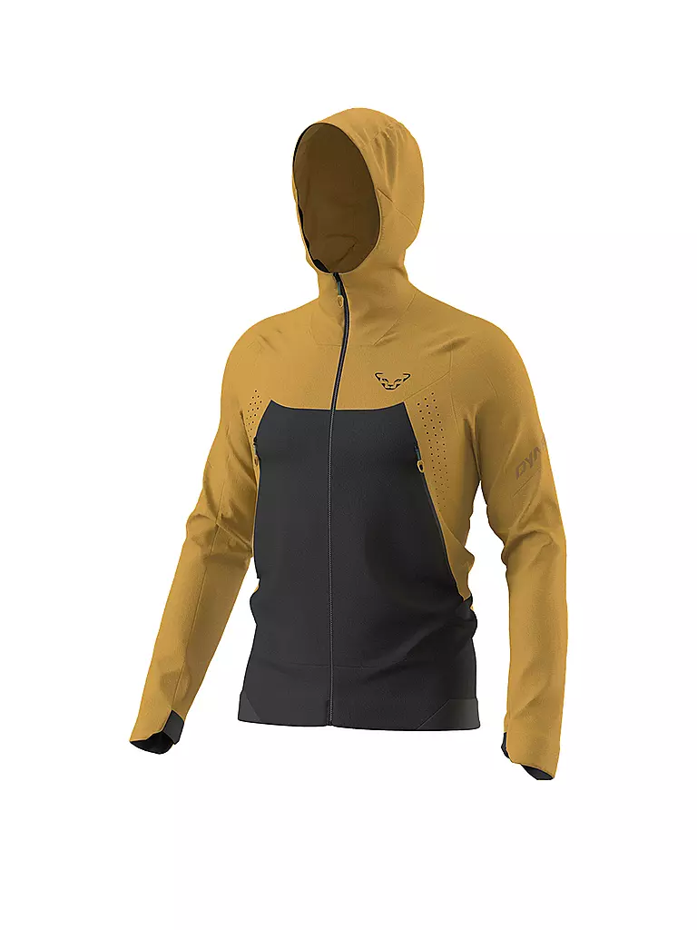 DYNAFIT | Veste softshell homme Transalper DST Hoodie | Moutarde