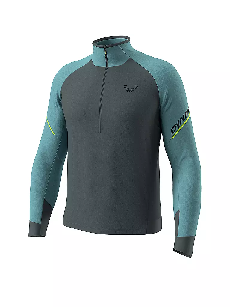 DYNAFIT | Zipshirt de randonnée Alpine pour hommes | Pétrole