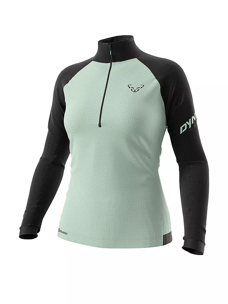 DYNAFIT | Zipshirt de randonnée pour femme Speed Polartec | Bleu clair