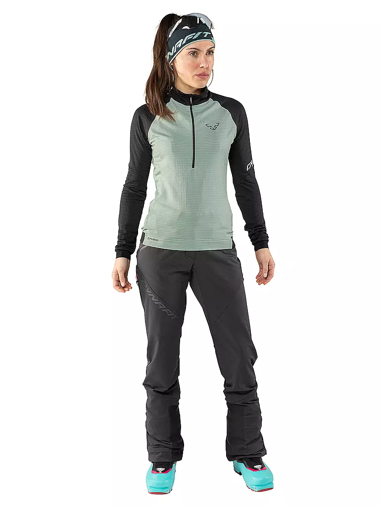 DYNAFIT | Zipshirt de randonnée pour femme Speed Polartec | Bleu clair