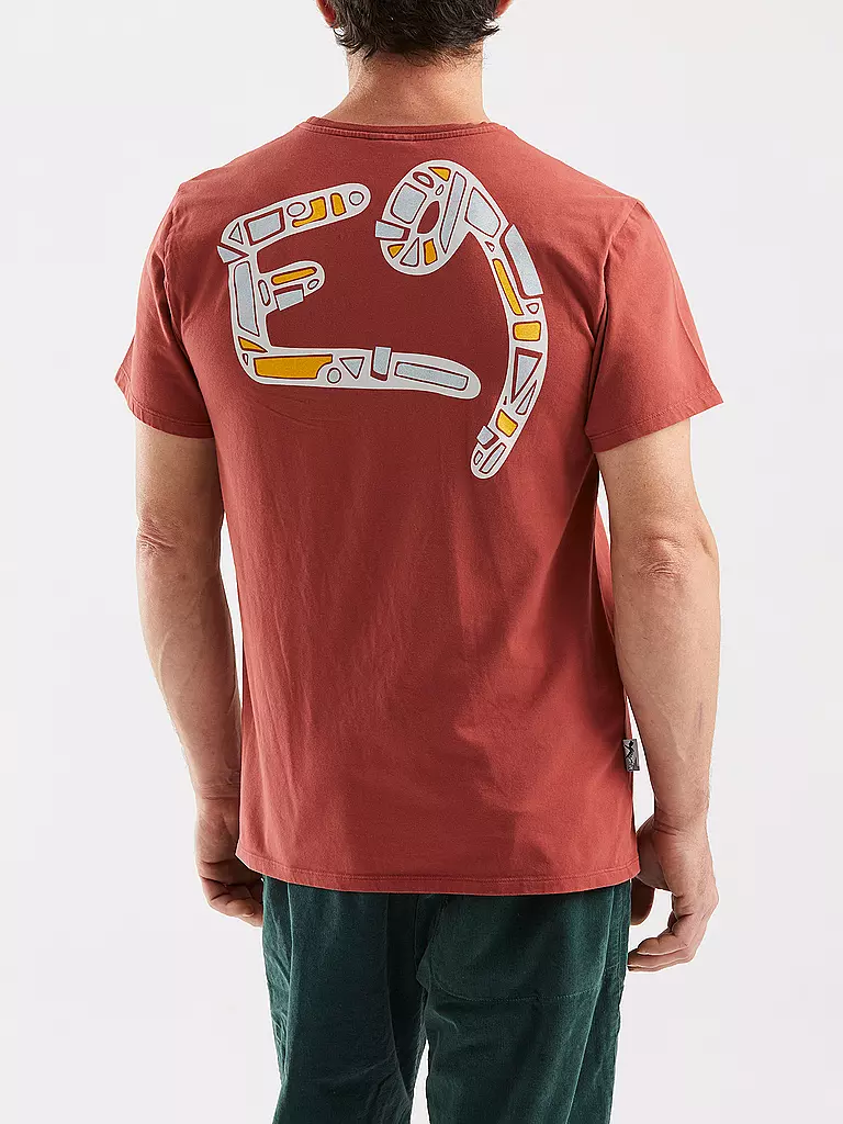 E9 |  Herren Klettershirt One Move | Cuivre