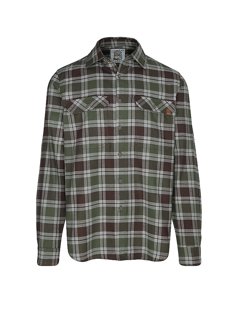 Chemise d'escalade Peppinos vert foncé M